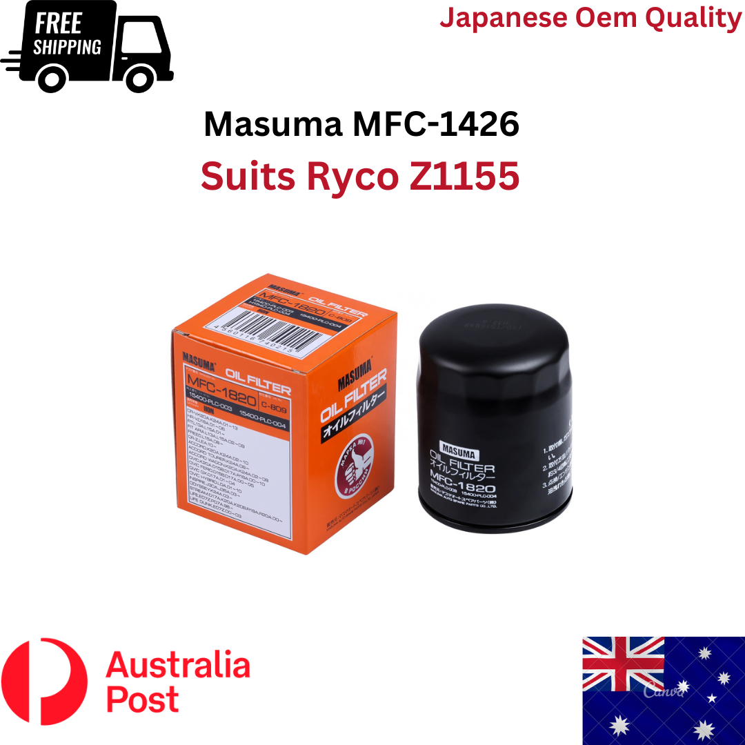 Oil Filter MFC-1426 Suits Ryco Z1155 Fits Subaru| Melbourne and Sydney