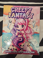 Creepy Fantasy Kawaii Pastel Goth Coloring Book: Cute and Creepy Horror Gothic| Melbourne and Sydney