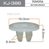 20× KJ-422 Clip & Fasteners – Fit Toyota Camry AVV50L ASV50L Corolla| Melbourne and Sydney