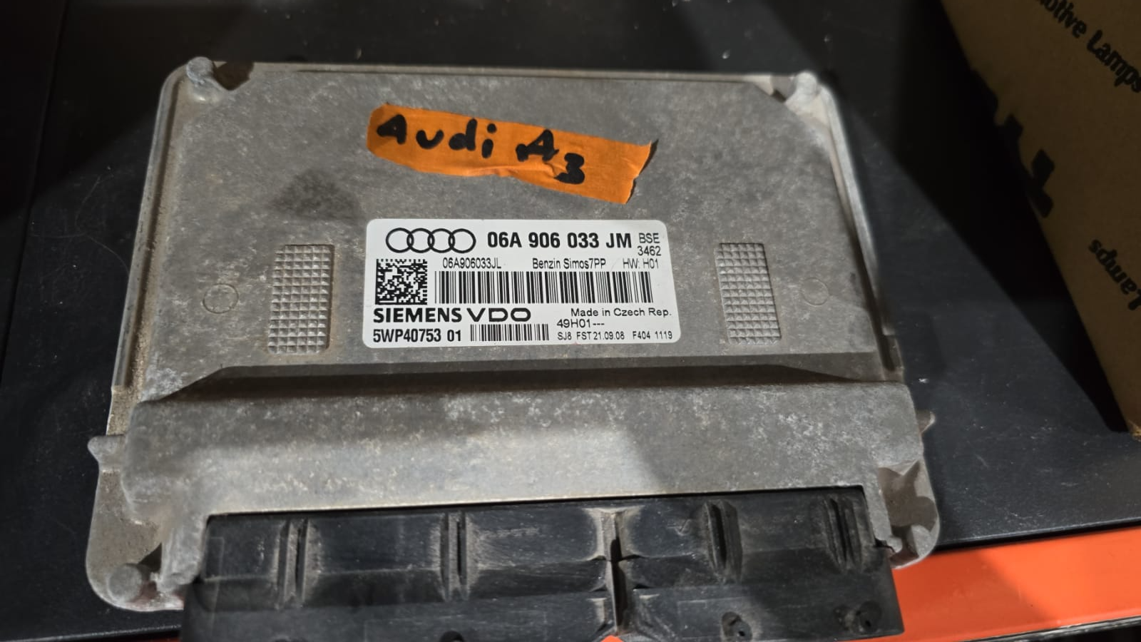 AUDI A3 2008 HATCHBACK ENGINE ECU 06A906033JL| Melbourne and Sydney