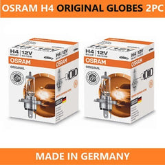 2X Osram 12v H4 55w P43t HB2 9003 Globes (2 Globes) Original| Melbourne and Sydney