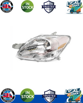 Headlight LH Fits 2006-2016 Toyota Yaris Sedan