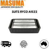 Masuma Air Filter Suits Ryco A1522 For Toyota Land Cruiser Prado 3.0LTD KZJ120