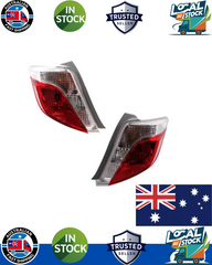 Tail Light Set Fits 2012-2014 Toyota Yaris Hatchback LH+RH Pair AU