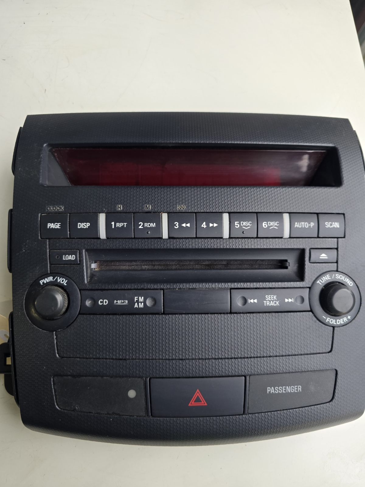 USED OEM 2008 + Mitsubishi Outlander Stereo Control Fascia Trim| Melbourne and Sydney