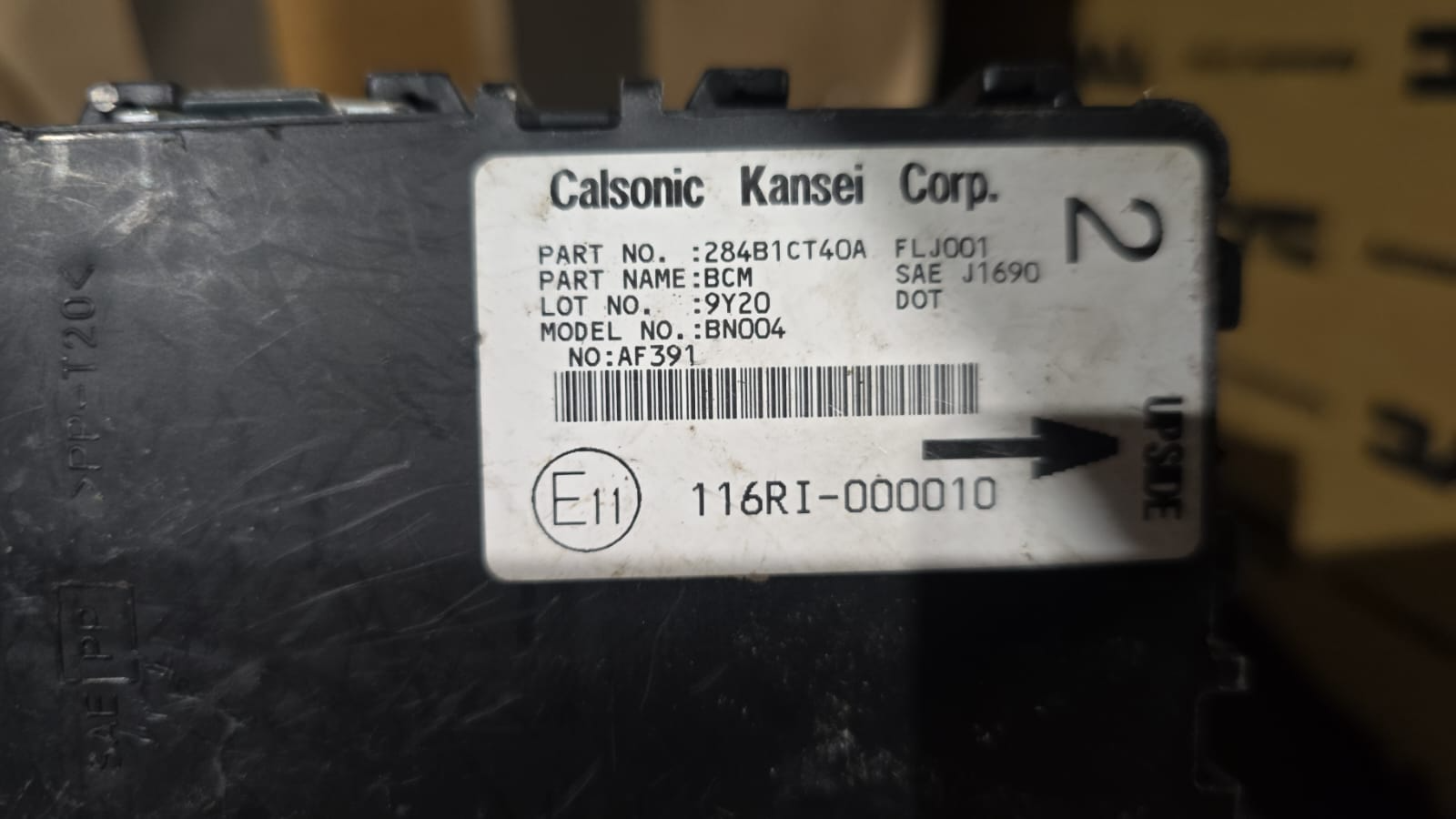 NISSAN MICRA 2010 - 2016 BCM BODY CONTROL MODULE K13, 284B11HH1A| Melbourne and Sydney