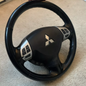 2008 + Mitsubishi Outlander Steering Wheel COMPLETE (8/10 Condition)| Melbourne and Sydney