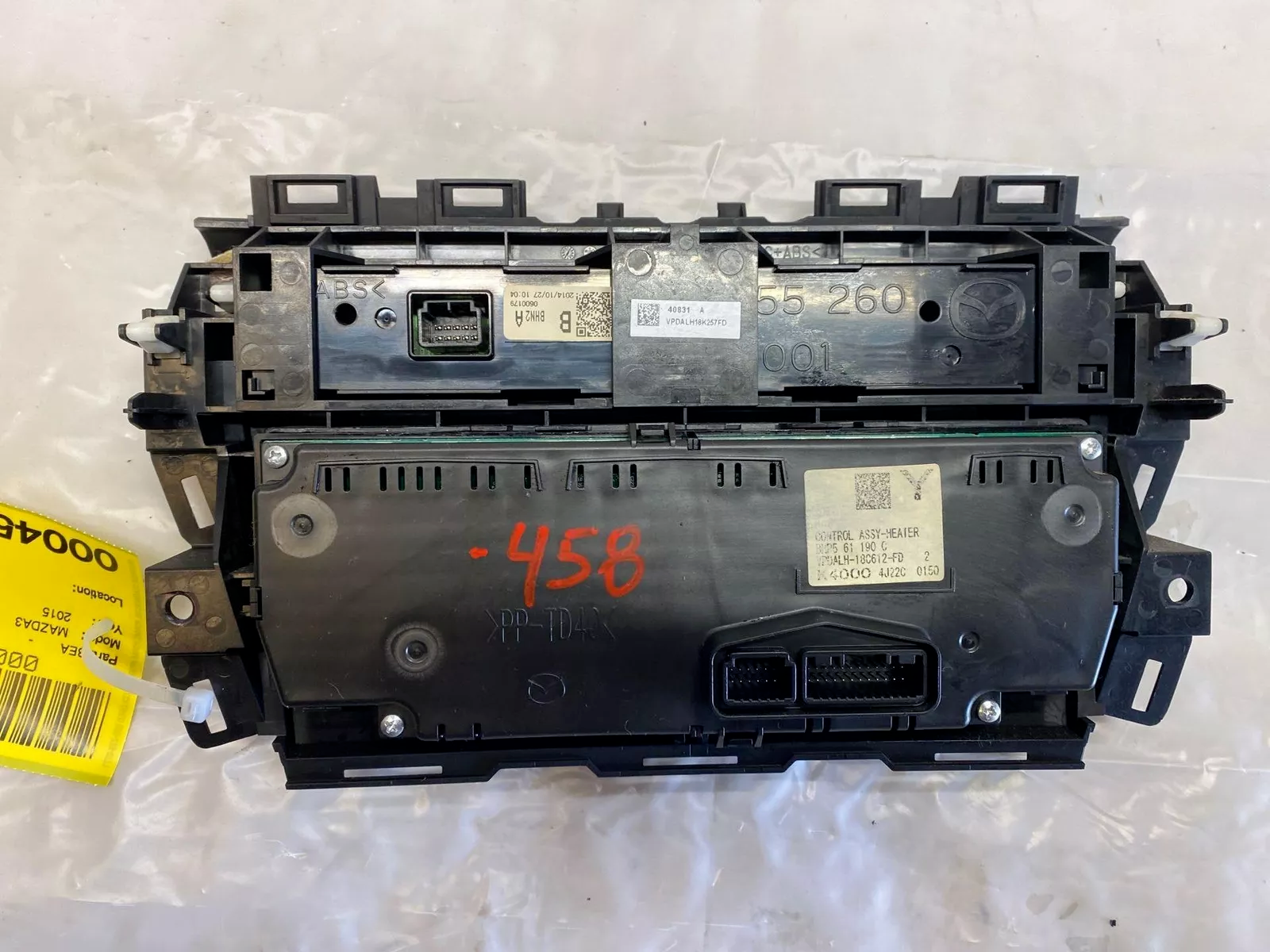 Oem 2014 - 2016 MAZDA 3 Heater A/C Control Automatic Temperature Control Dual| Melbourne and Sydney