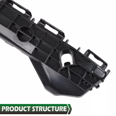 Pair Left & Right Rear Bumper Bracket Toyota Yaris Hatch 2012-2014| Melbourne and Sydney