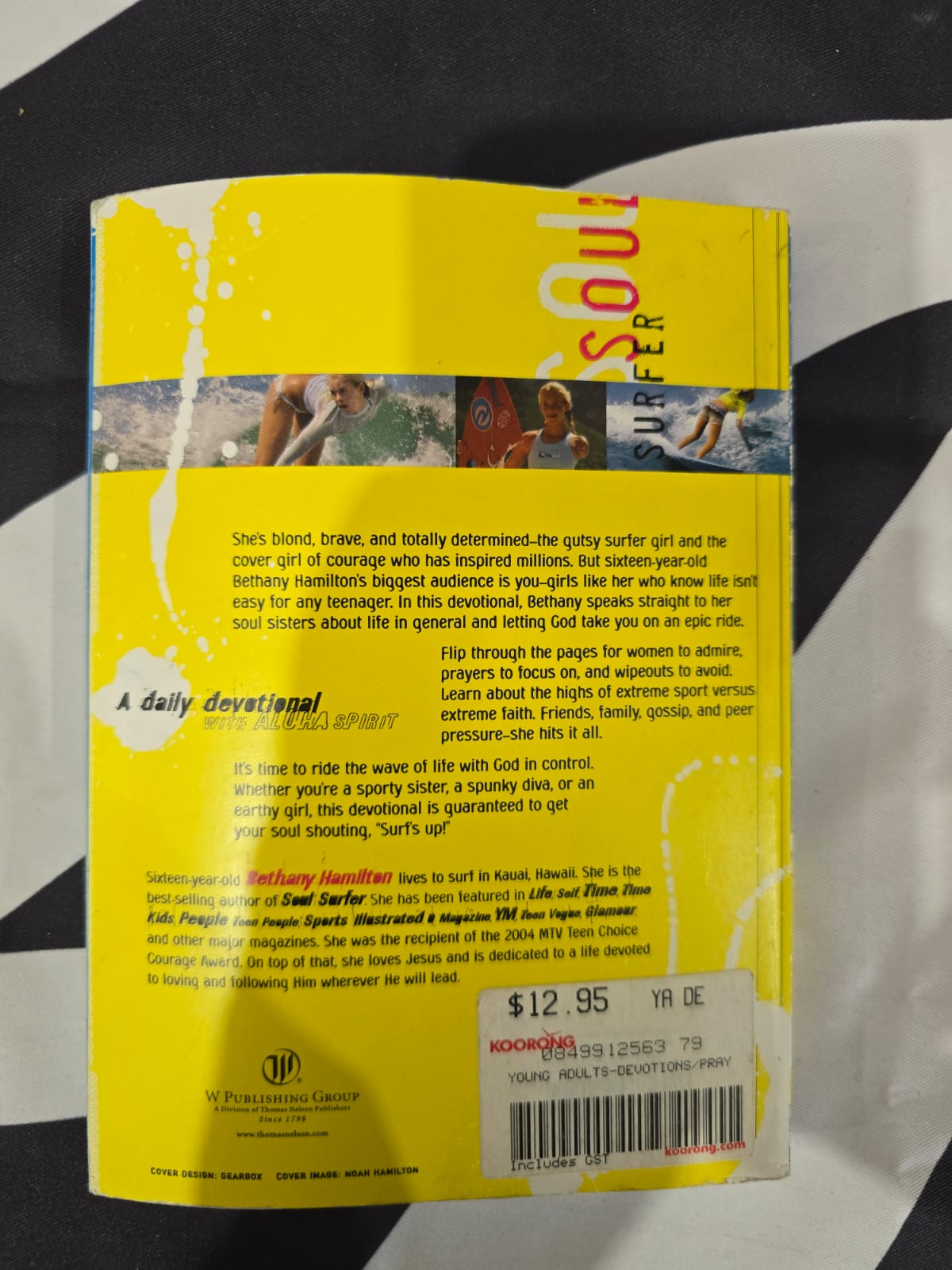 Soul Surfer Devotions by Bethany Hamilton| Melbourne and Sydney