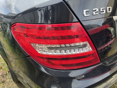 Used Mercedes Benz C250 2011-2013 Tail Light Left Hand Side| Melbourne and Sydney