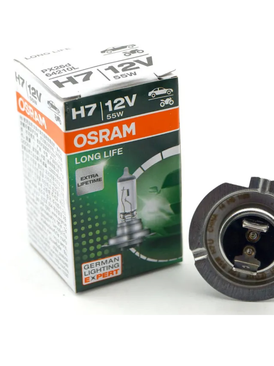 2X/Pack OSRAM H7 64210 12v 55W Car Headlight Globe Bulb German Quality Long Life| Melbourne and Sydney