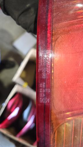 Used Toyota Echo Tail Light 2001 Set| Melbourne and Sydney