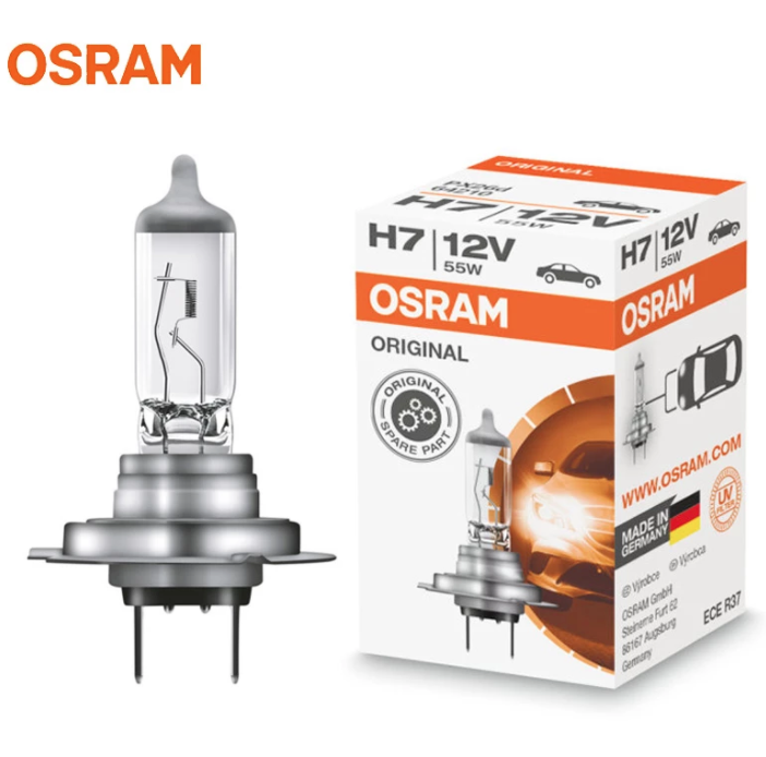 1X OSRAM H7 64210 12v 55W Car Headlight Globe Bulb German Quality| Melbourne and Sydney