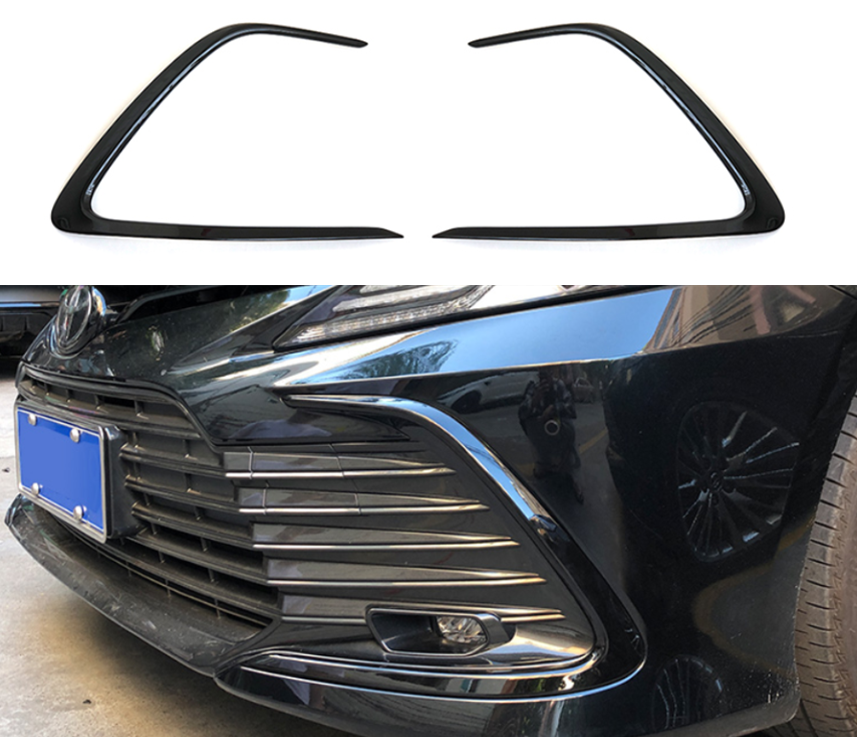 For CAMRY 2021-2024 ASV70 Front Lower Mesh Grille Grill Strip Trim Glossy| Melbourne and Sydney