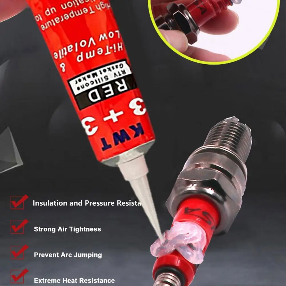 Silicone Gasket Sealer Waterproof Red RTV Gasket Maker 100g Gasket Repair Glue| Melbourne and Sydney