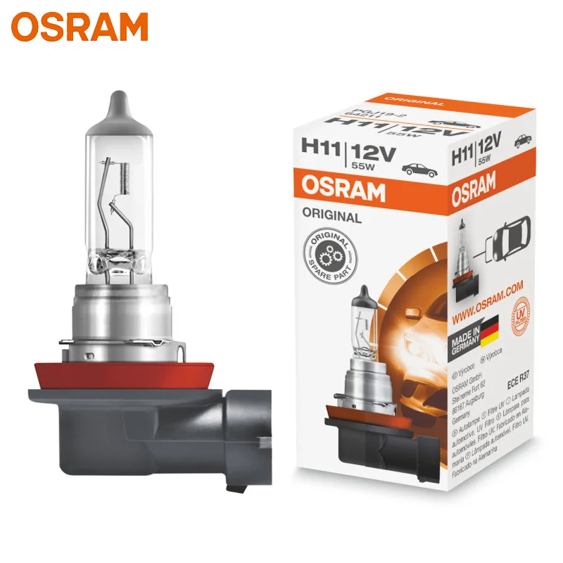 Osram H11 12V/55W Halogen Headlight Bulb PGJ19-2 Globe| Melbourne and Sydney