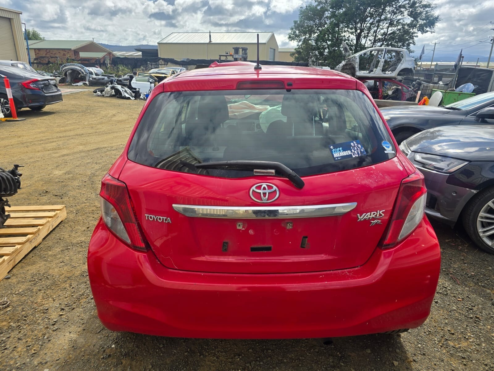 Toyota Yaris Hatchback 2012-2014 Side View Mirror Right Hand Side| Melbourne and Sydney