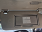Used Mercedes Benz C250 2011-2013 Driver Side Right Sun Roof Visor| Melbourne and Sydney