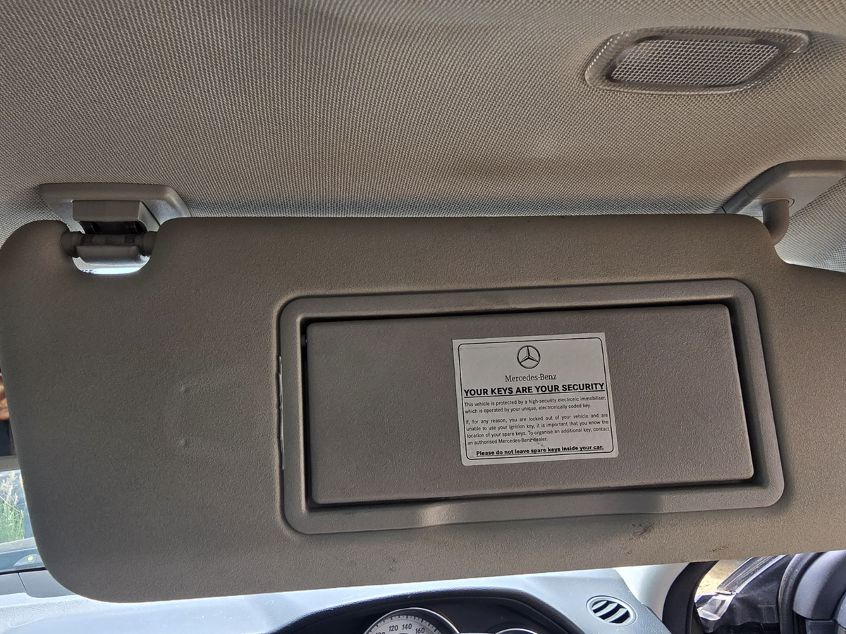 Used Mercedes Benz C250 2011-2013 Driver Side Right Sun Roof Visor| Melbourne and Sydney