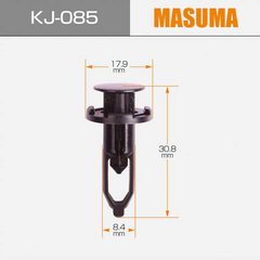 20× KJ‑422 Clip & Fastener Pack – Fits Toyota Camry AVV50L/ASV50L & Corolla| Melbourne and Sydney