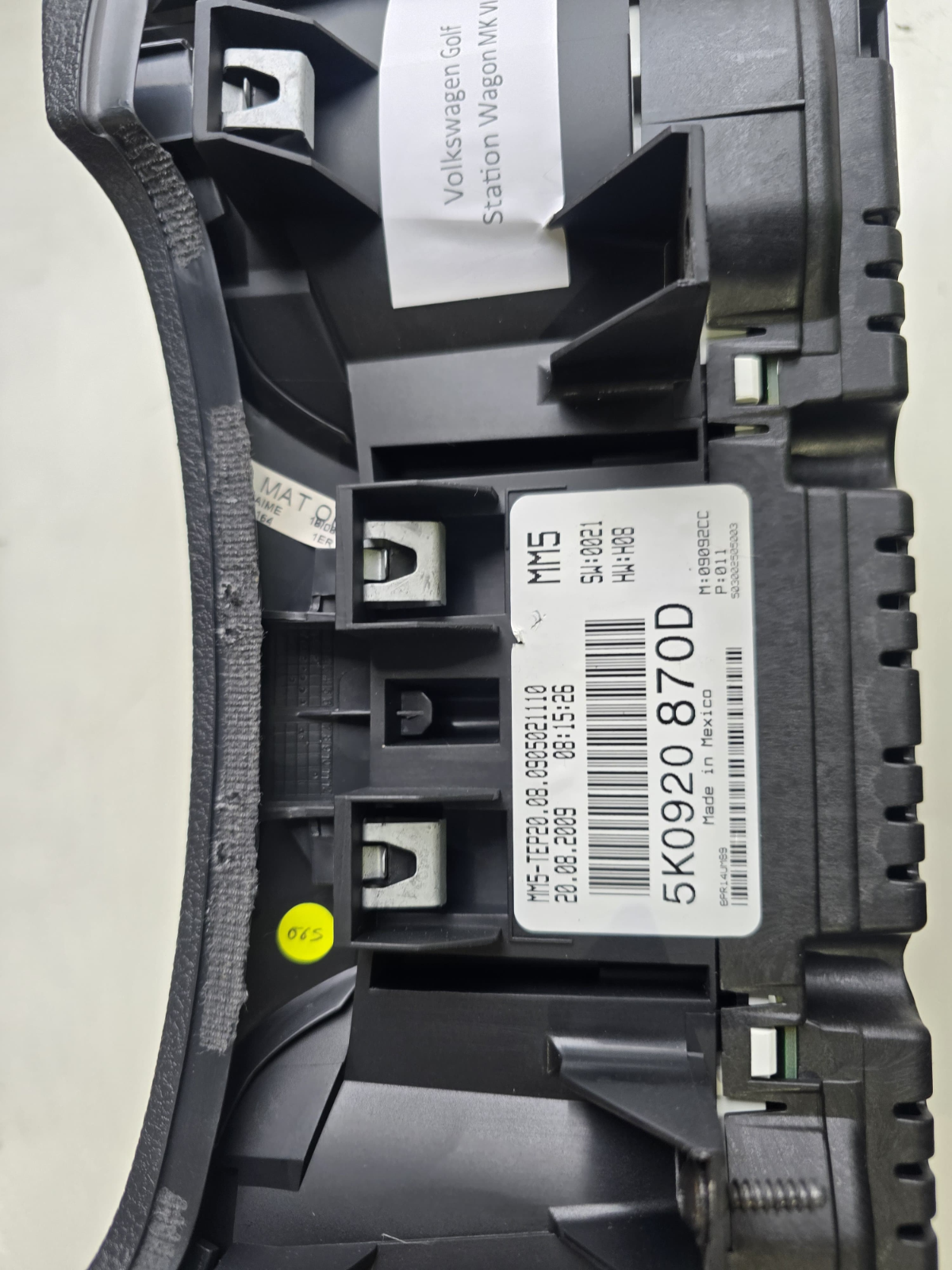 OEM VW GOLF MK VI 2008-2013 Odometer/Instrument Cluster 5K0920870D| Melbourne and Sydney