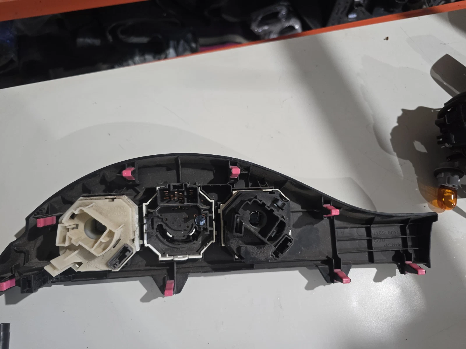 Used Toyota Yaris Hatch 2017-2019 NCP130 AC HEATER CONTROL SWITCH| Melbourne and Sydney