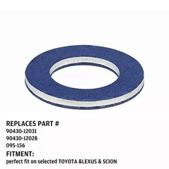 20X Oil Drain Plug Washers Gasket 90430-12031 12mm for Toyota Lexus AU Stock| Melbourne and Sydney