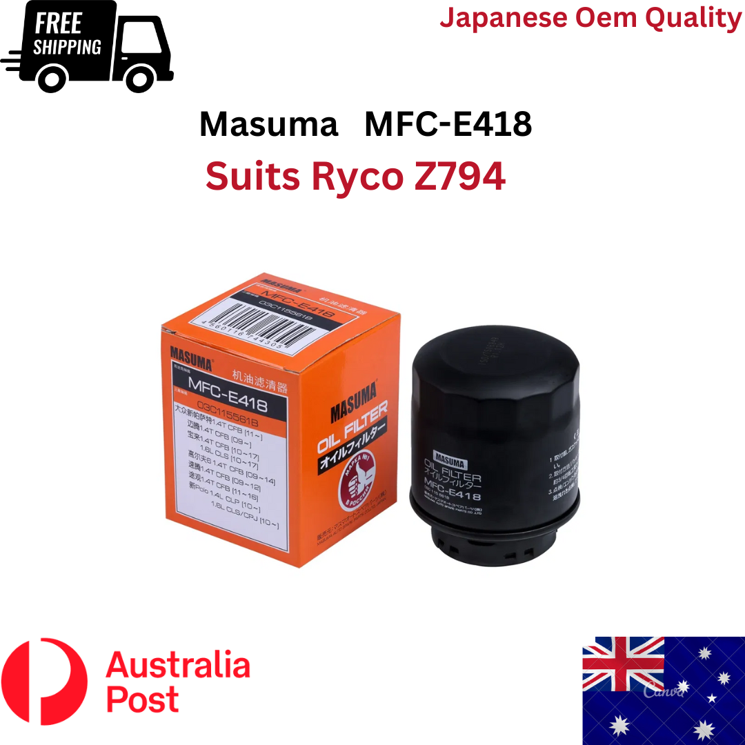 Oil Filter MFC-E4181 Suits Ryco Z794 Fits Audi And Volkswagen| Melbourne and Sydney