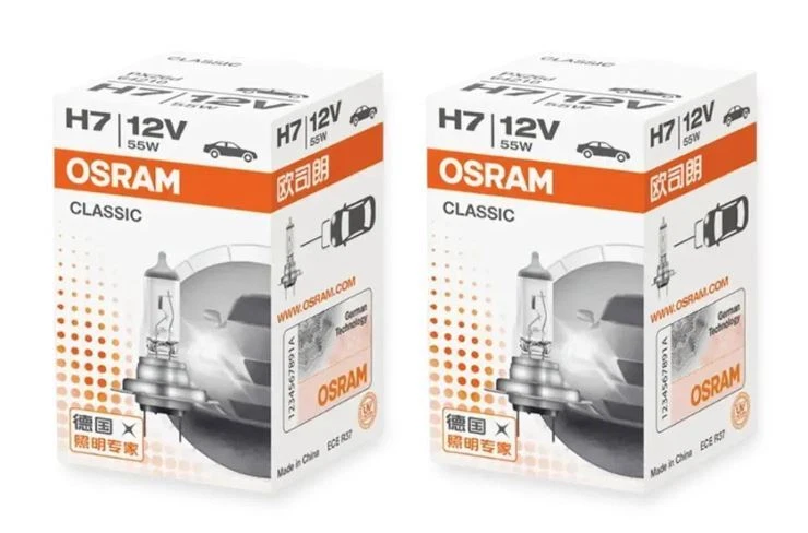 2X/Pack OSRAM H7 64210 12v 55W Car Headlight Globe Bulb German Quality Classic| Melbourne and Sydney