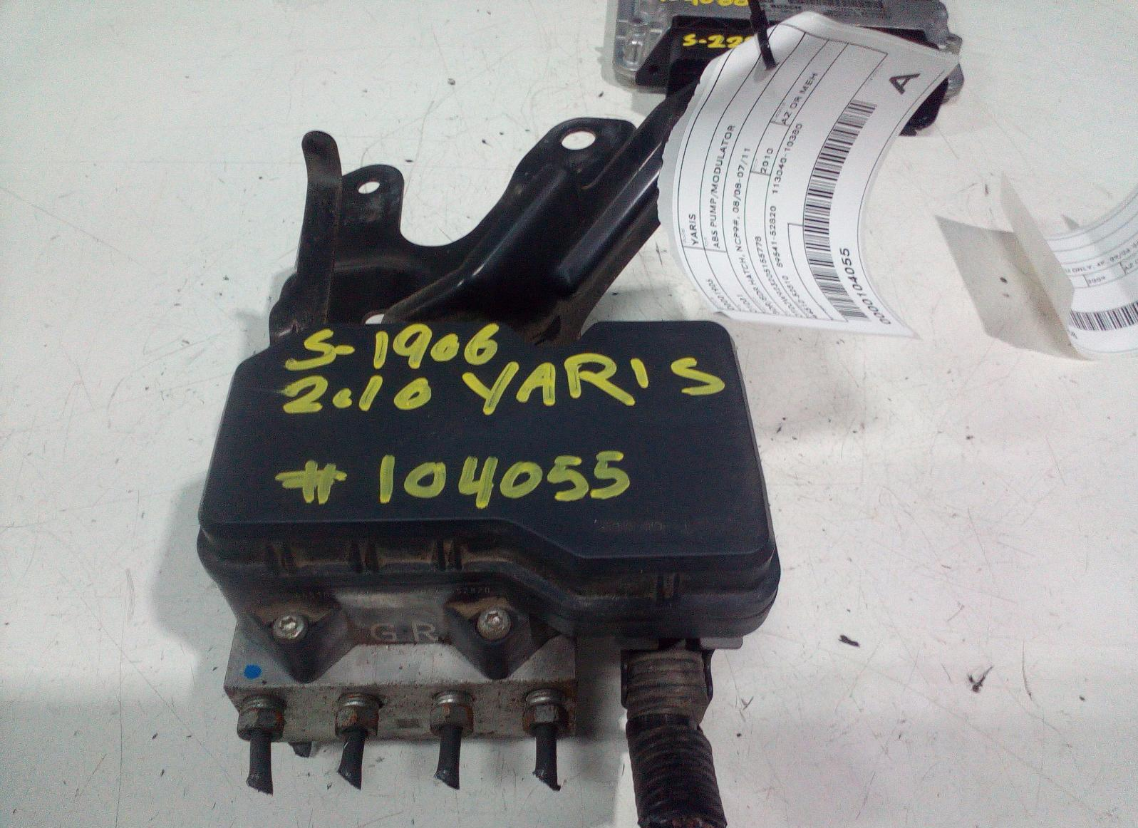OEM Toyota Yaris Hatchback 2007-2011 Abs Module/Pump 44510-52810 89541-52820| Melbourne and Sydney