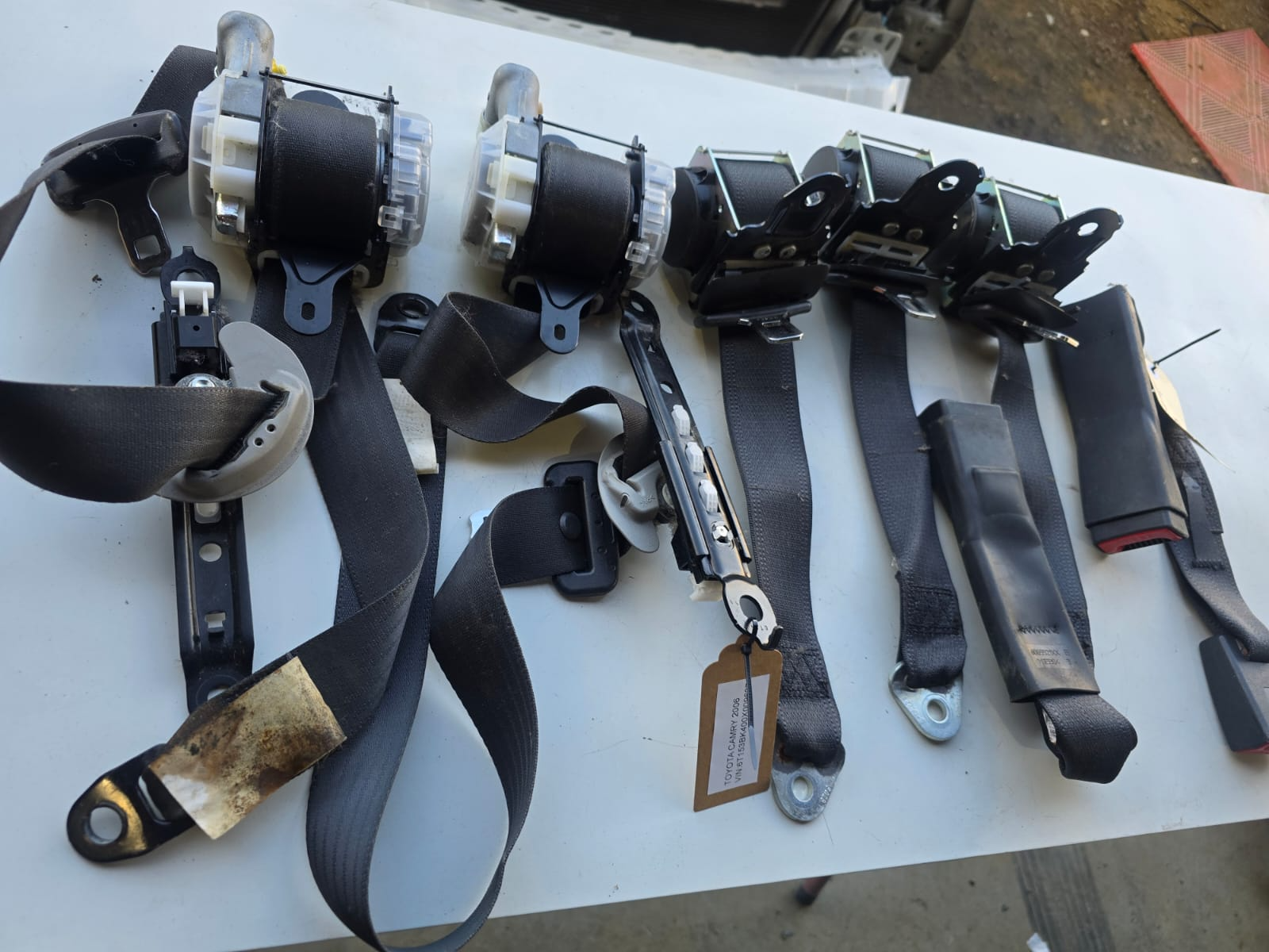 Toyota Camry 2006-2011 ACV40/ AHV40 Seat Belts Front & Rear Belts Complete Set| Melbourne and Sydney