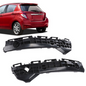 Pair Left & Right Rear Bumper Bracket Toyota Yaris Hatch 2012-2014| Melbourne and Sydney