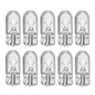T10 12V W5W 4300k Standard Replacement Halogen Globes E4 Wedge Type 10Pcs| Melbourne and Sydney