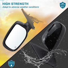 Side Mirror Left LH 5 Pins Fits Toyota Corolla Sedan 2007-2013 87940-12A50| Melbourne and Sydney