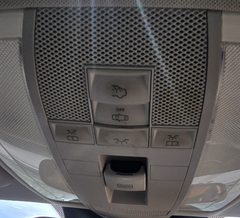 Used Mercedes Benz C250 2011-2013 Center Roof Console| Melbourne and Sydney