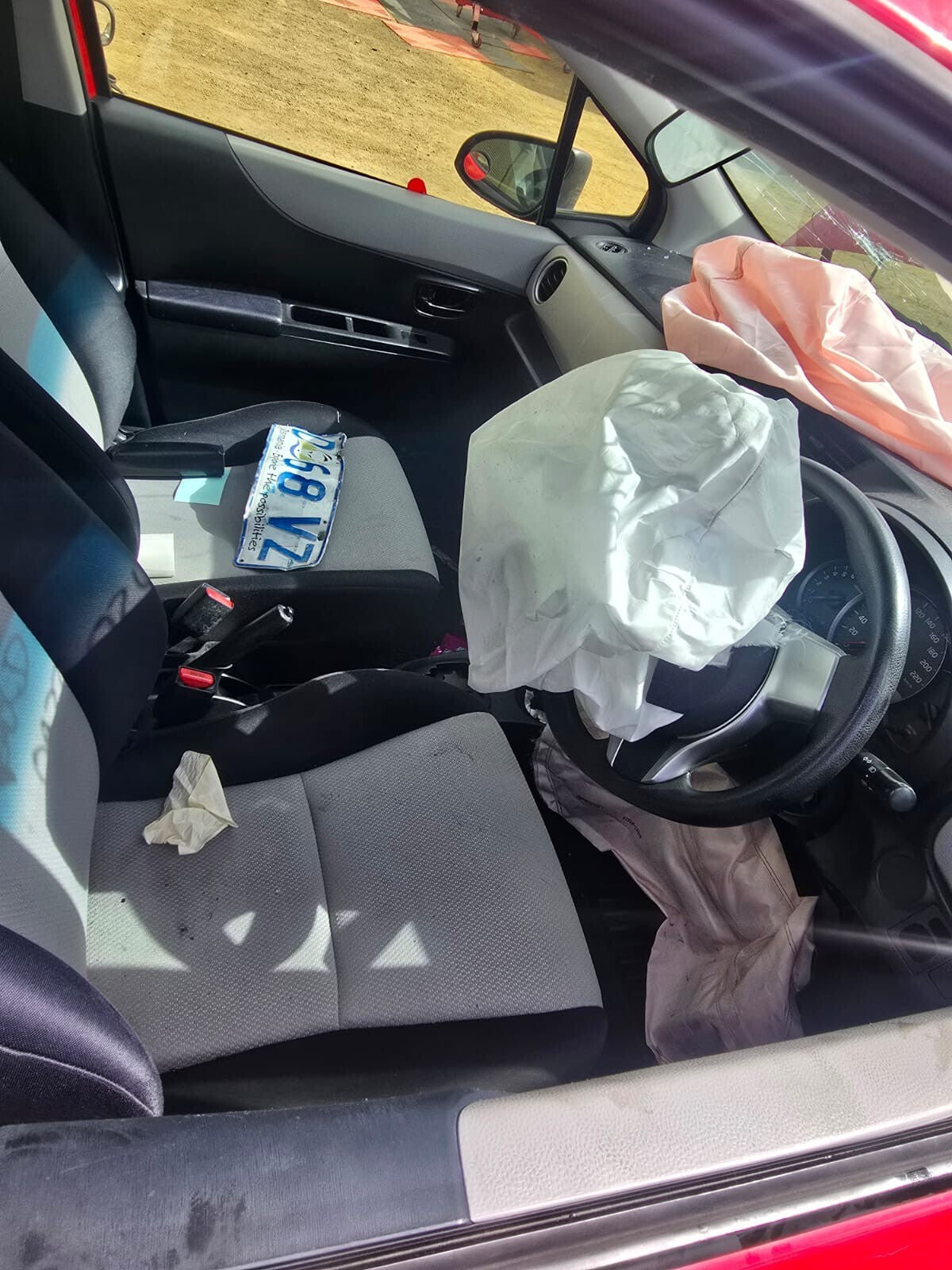 Toyota Yaris Hatchback 2012-2014 Side View Mirror Trim Left Hand Side| Melbourne and Sydney