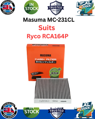 Masuma MC-231CL Cabin Air Filter Fits Toyota Lexus Scion Suits Ryco RCA164P