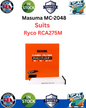 Cabin Filter MC-2048 Suits Ryco RCA275M Fits Mazda 3 , 6 & CX-5