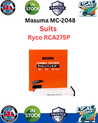 Cabin Filter MC-2048 Suits Ryco RCA275P Fits Mazda 3 ,BN, BM 3 , 6 & CX-5