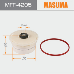 Masuma MFF-4205 Fuel Filter Fits Toyota LandCruiser 4.5L Suits Ryco R2657P