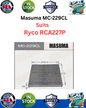 Masuma MC-229CL Cabin Filter Fits Mazda BT-50 & Ford Ranger Suits Ryco RCA227P