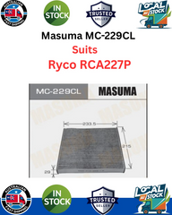 Masuma MC-229CL Cabin Filter Fits Mazda BT-50 & Ford Ranger Suits Ryco RCA227P