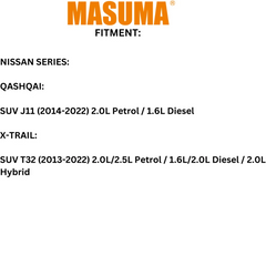 Masuma MFA-N216 Air Filter fits Nissan X Trail & Qashqai Suits Ryco A1859