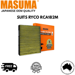 Masuma MC-324 Cabin Filter Fits Nissan, Mazda & Mitsubishi Suits Ryco RCA182M