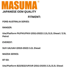 Masuma MFA-U0101 Air Filter Fits Ford Ranger PX & Mazda BT-50 Suits Ryco A1784