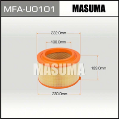 Masuma MFA-U0101 Air Filter Fits Ford Ranger PX & Mazda BT-50 Suits Ryco A1784