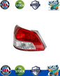 Tail Light LH Fits 2006-2012 Toyota Yaris Sedan AU
