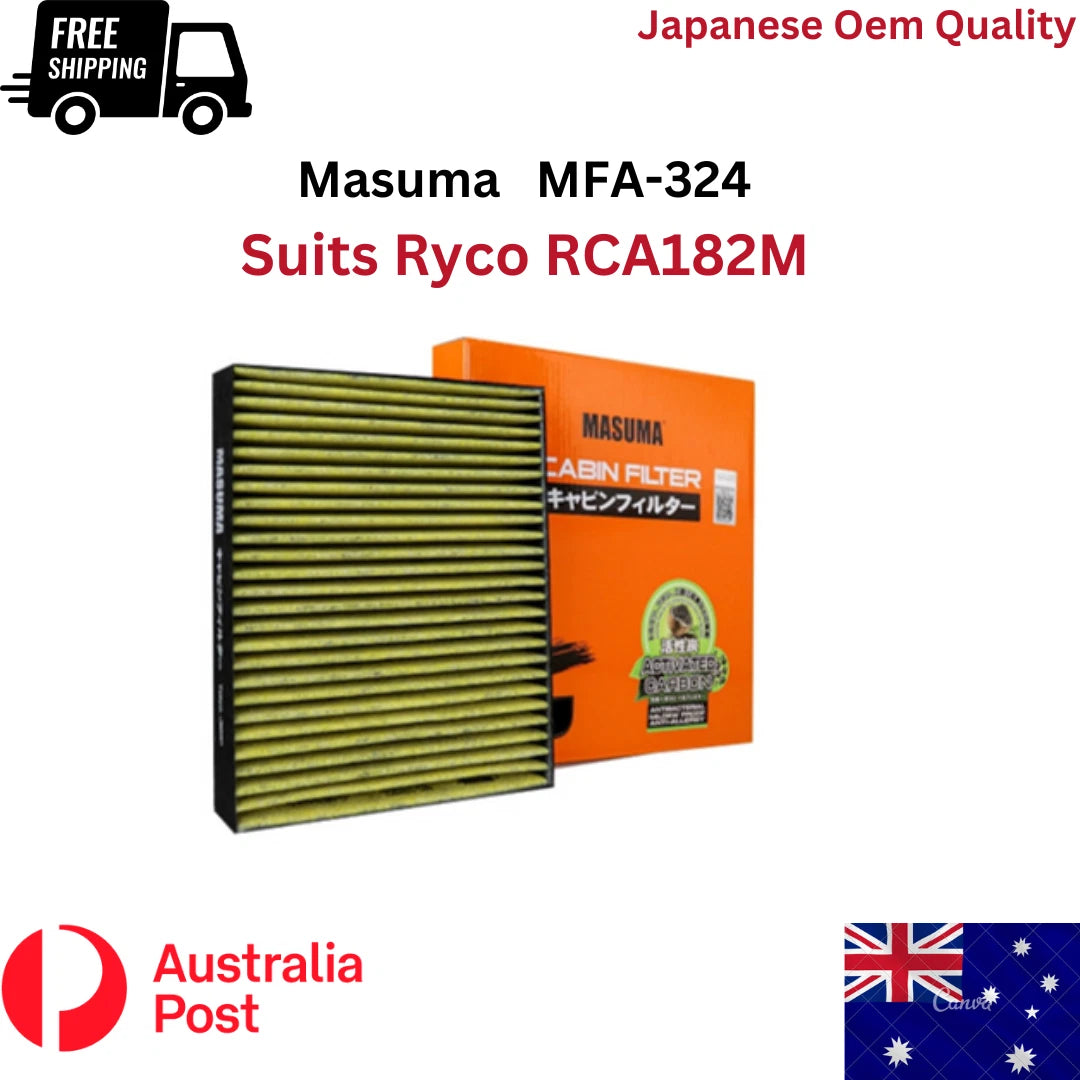 Cabin Filter MC-324 Suits Ryco RCA182M Fits Nissan, Mazda & Mitsubishi| Melbourne and Sydney